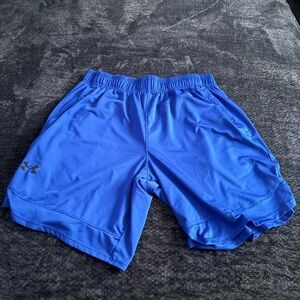 Under Armour Men's Vibrant Blue Athletic Shorts